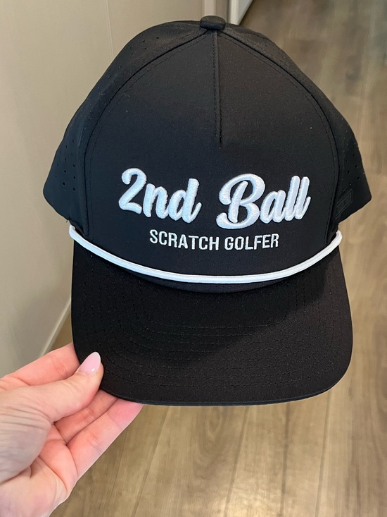 Bogey Boys Other - Bogey Bros Golf 2nd Ball Hat Cap Snap Back One Size Black Scratch Golfer Men’s